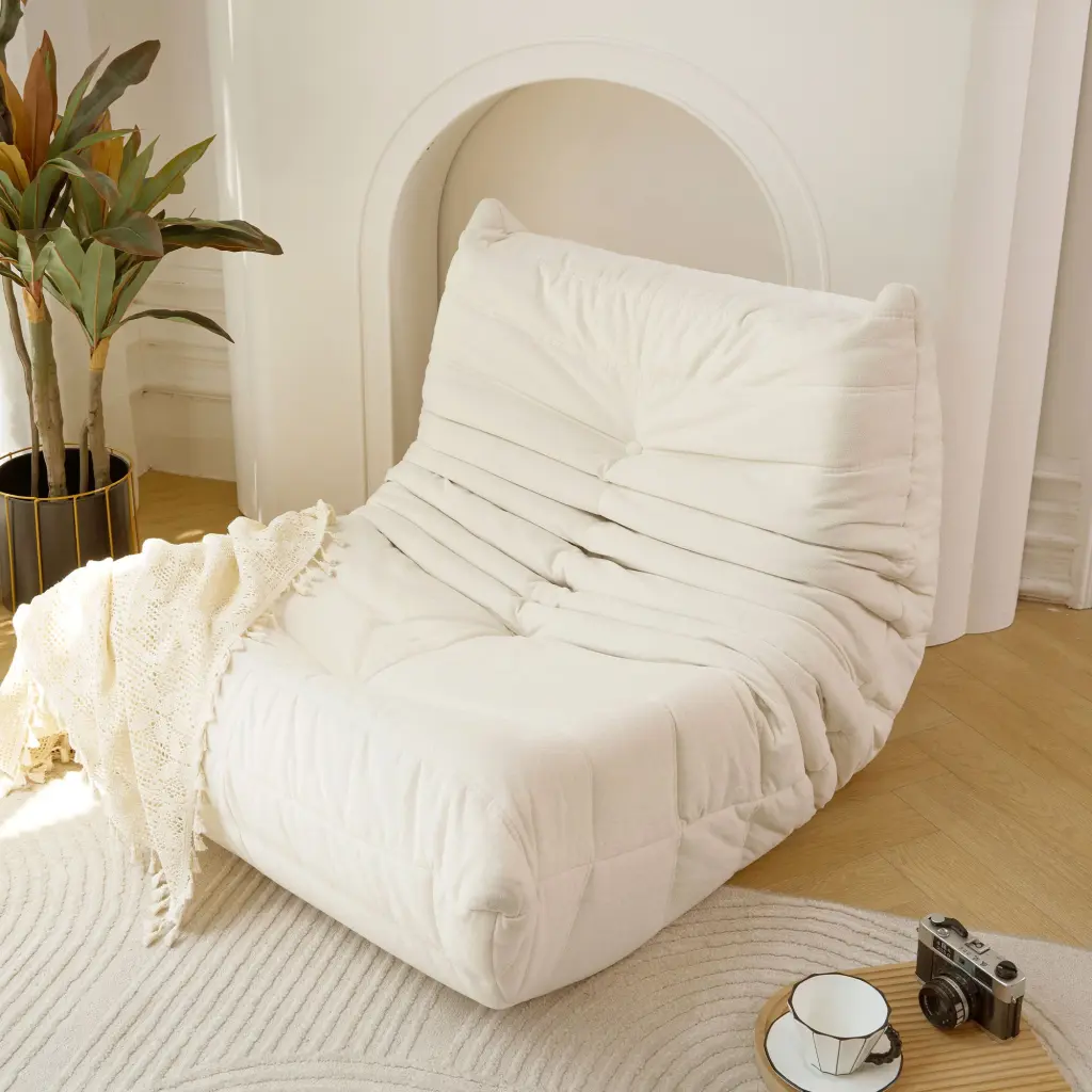 No Setup Bean Bag Chair Big Beanbag Chair Adults Oversized rnb
