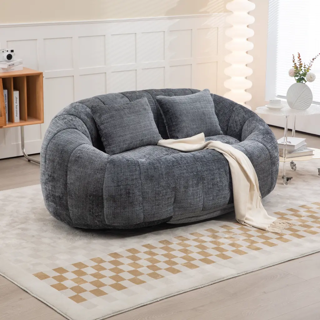 Coolmore Bean Bag Sofa Lazy Lounger High Back and Long-lasting Ease coolmore w-395