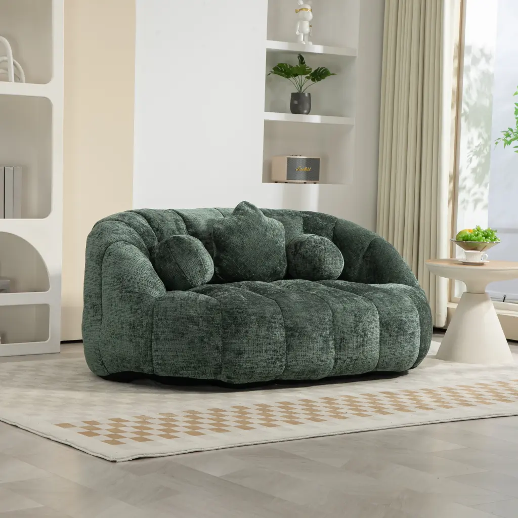 Coolmore Bean Bag Sofa High Back and Long-lasting Ease coolmore w-395