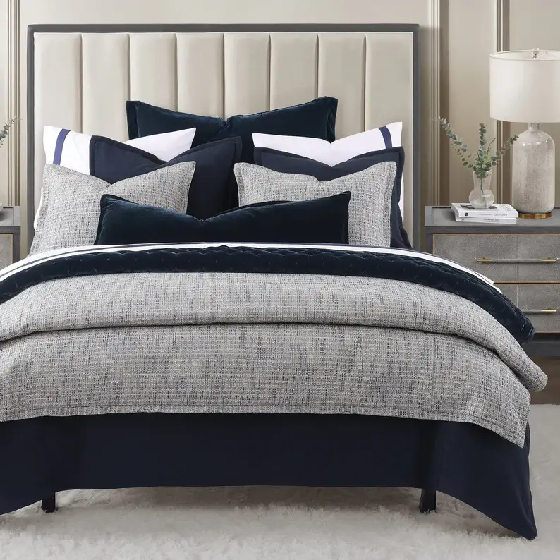 Tweed 3PC Comforter Adjust, Blue Cold Climates