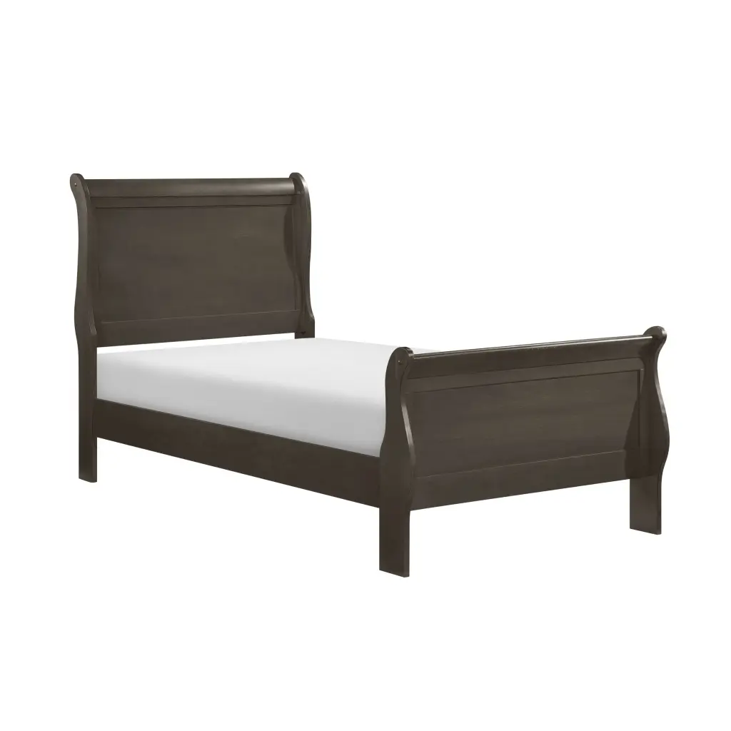 Classic Louis Philippe Style Twin Dimensions Bed Traditional Bedroom Furniture kanepe