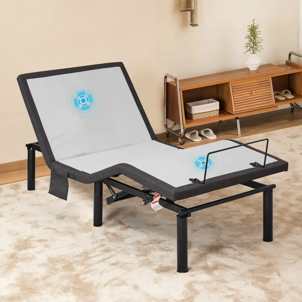 Comfort Fit Twin XL Customizable Bed Zero Gravity Base Stress Management kbd tech