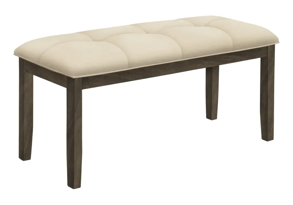 44 Inch Upholstered Rectangular Bench Dining Room Entryway or Hallway 8th street living