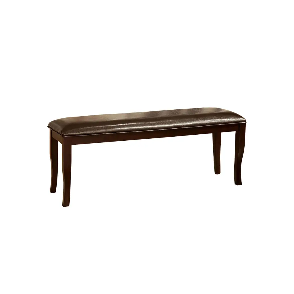 Woodside II Transitional Bench - Espresso Brown Wood Entryway or Bedroom Bench royal hampton
