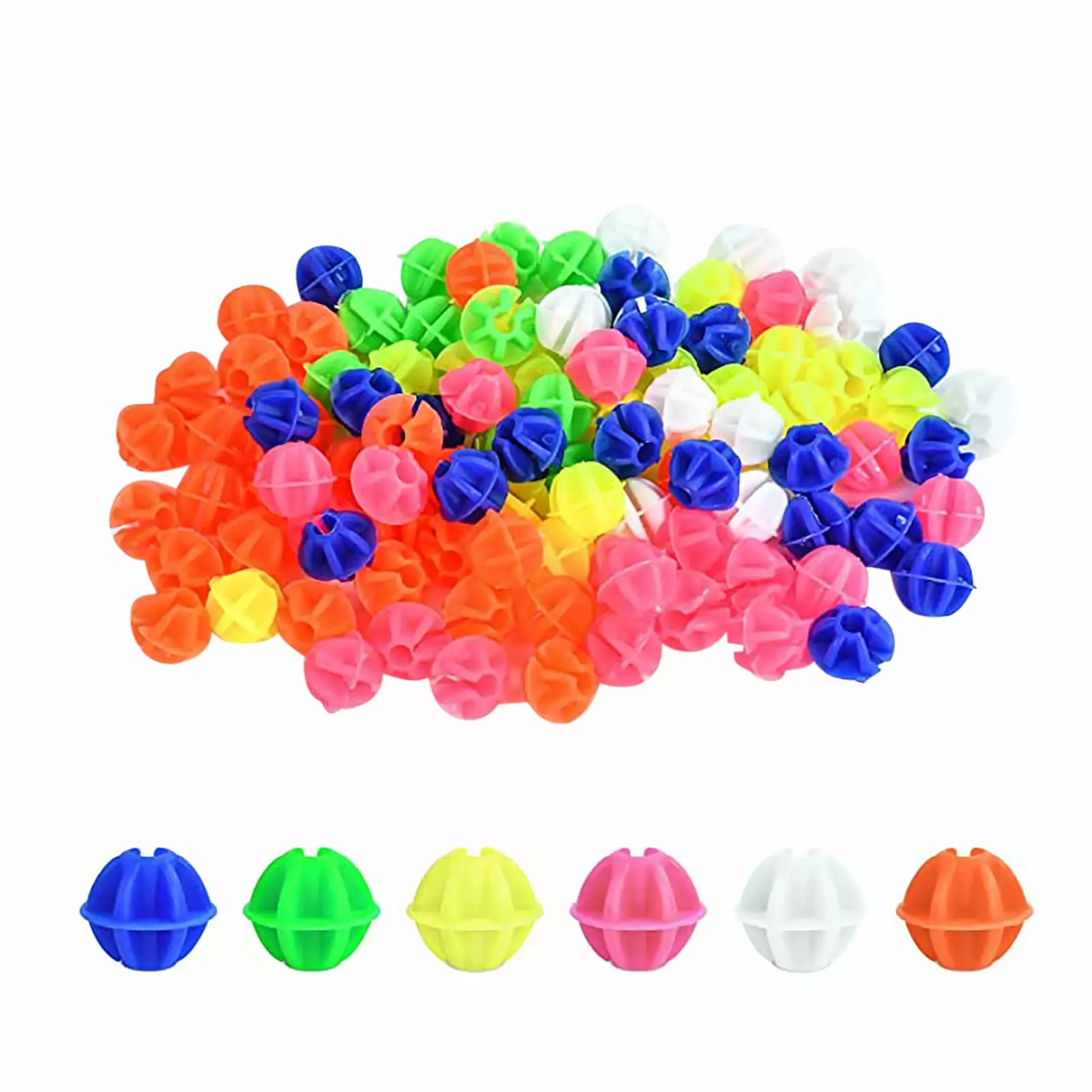 USYFAKGH 108PCS Spoke Beads Children's Bicycle Decoration