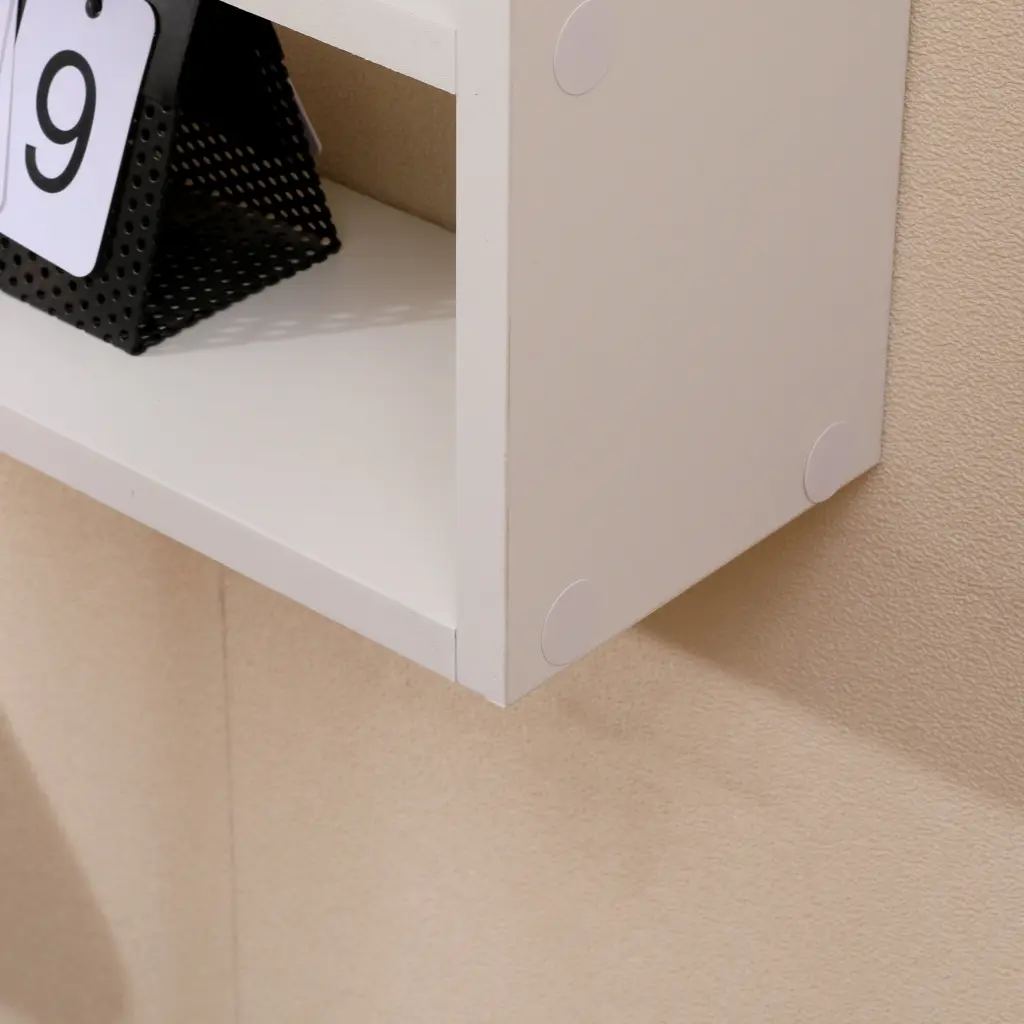 Publicationshelf Freestanding Timber Open Bookcase 5 Cubes And 2 Keyholes casadear