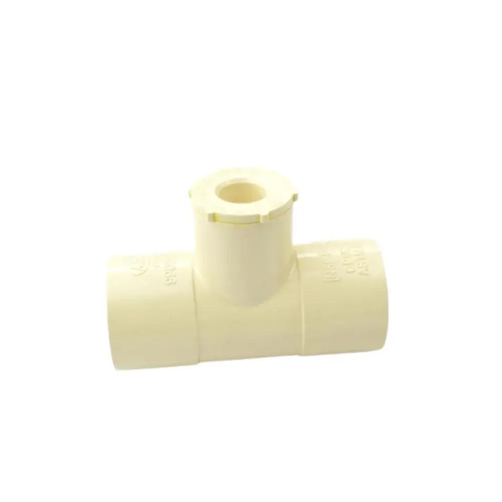 4101-166 Spears Manufacturing 1-1/4" X 1-1/4" X 1/2" CPVC CTS Reducing Tee, Socket X Socket X Socket