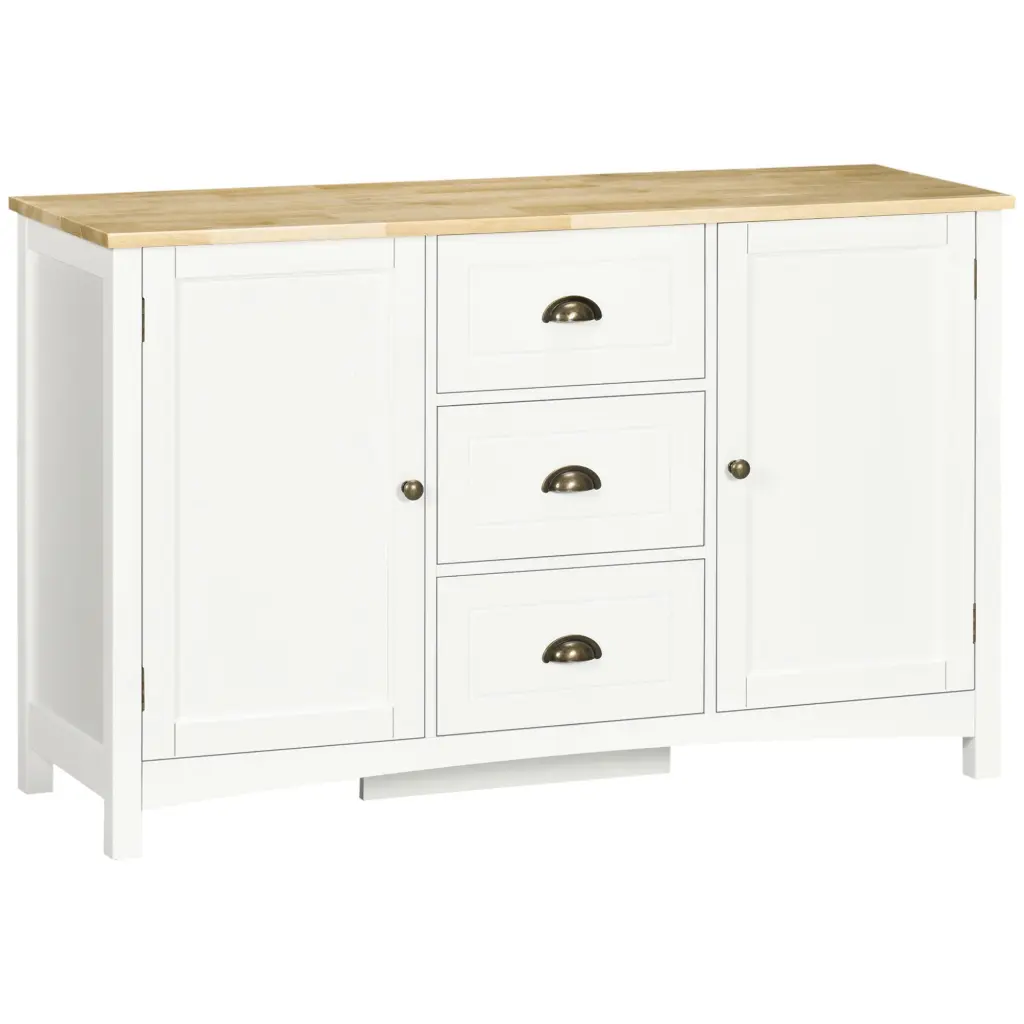 Homcom Sideboard Buffet Cabinet, Retro Kitchen Cabinet, Coffee Bar Cab aosom business