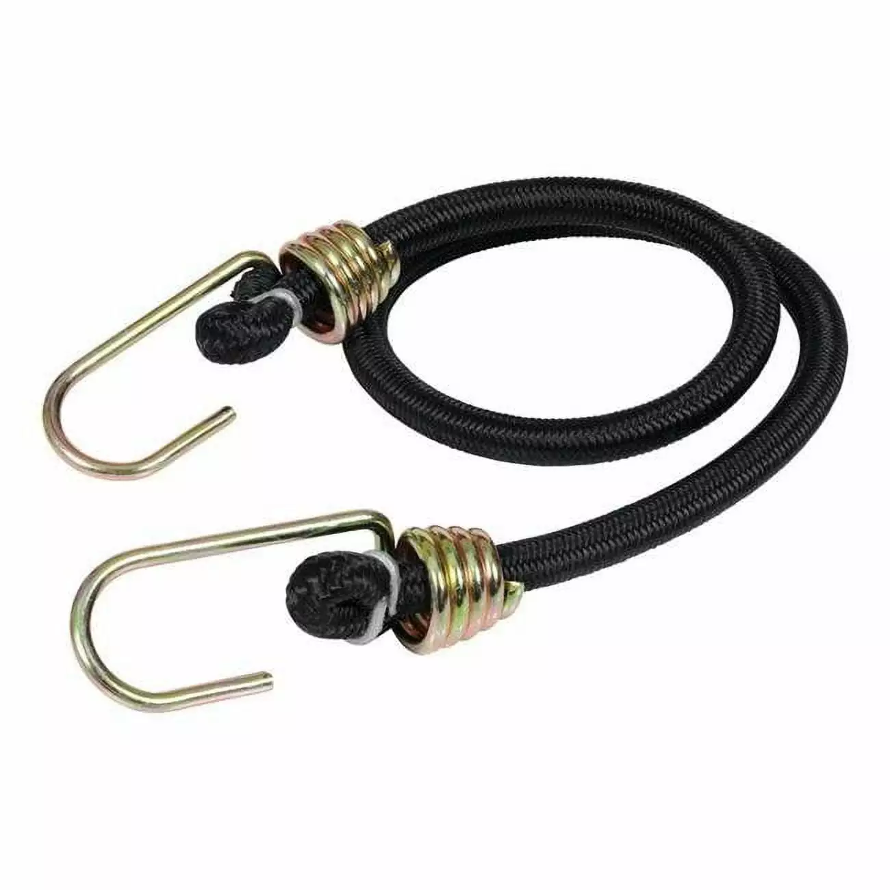 Keeper Heavy Duty Black Bungee Cord 24 Inch Case 10 Elastic Straps Hooks 18