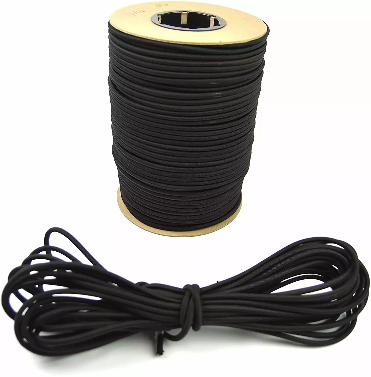 Marine Masters 1/4 Inch Elastic Bungee Shock Cord 10-500 Foot Lengths Various Colors
