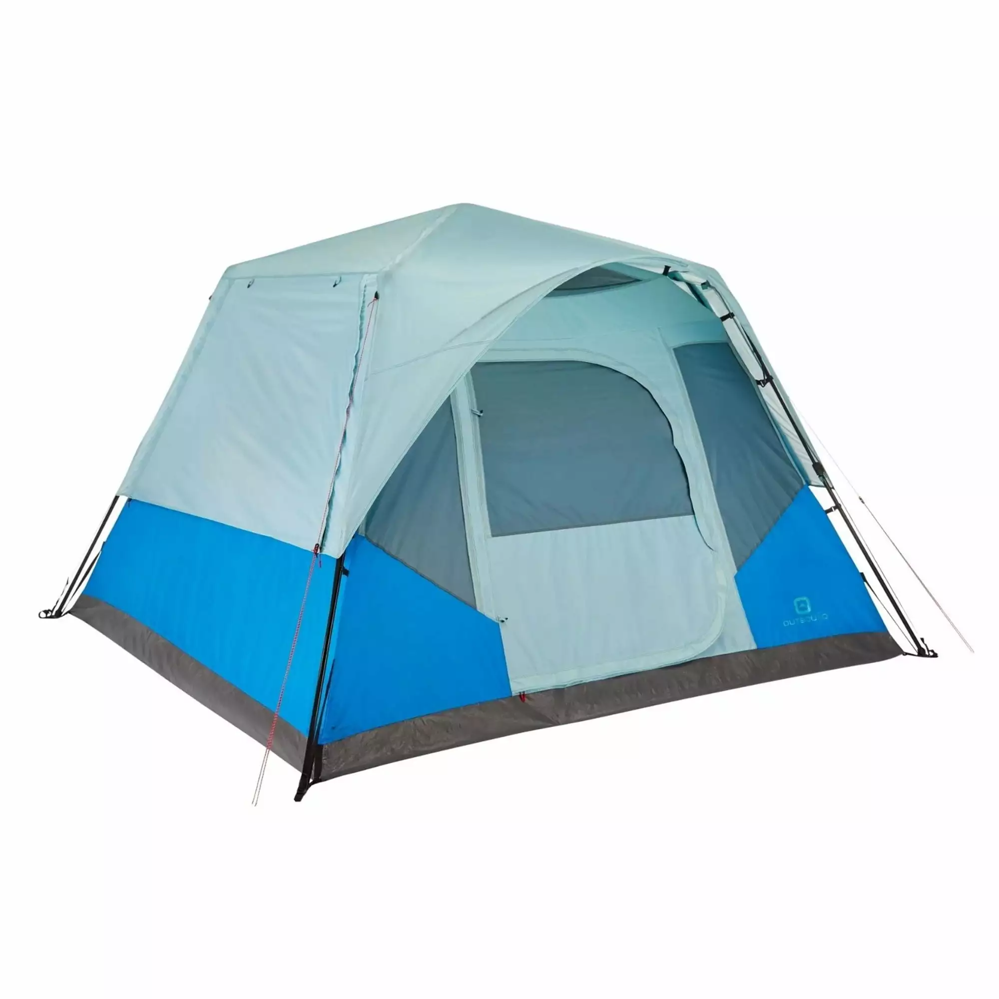 Outbound QuickCamp 6 Person Cabin Tent Rainfly and Carry Bag Family Camping 10