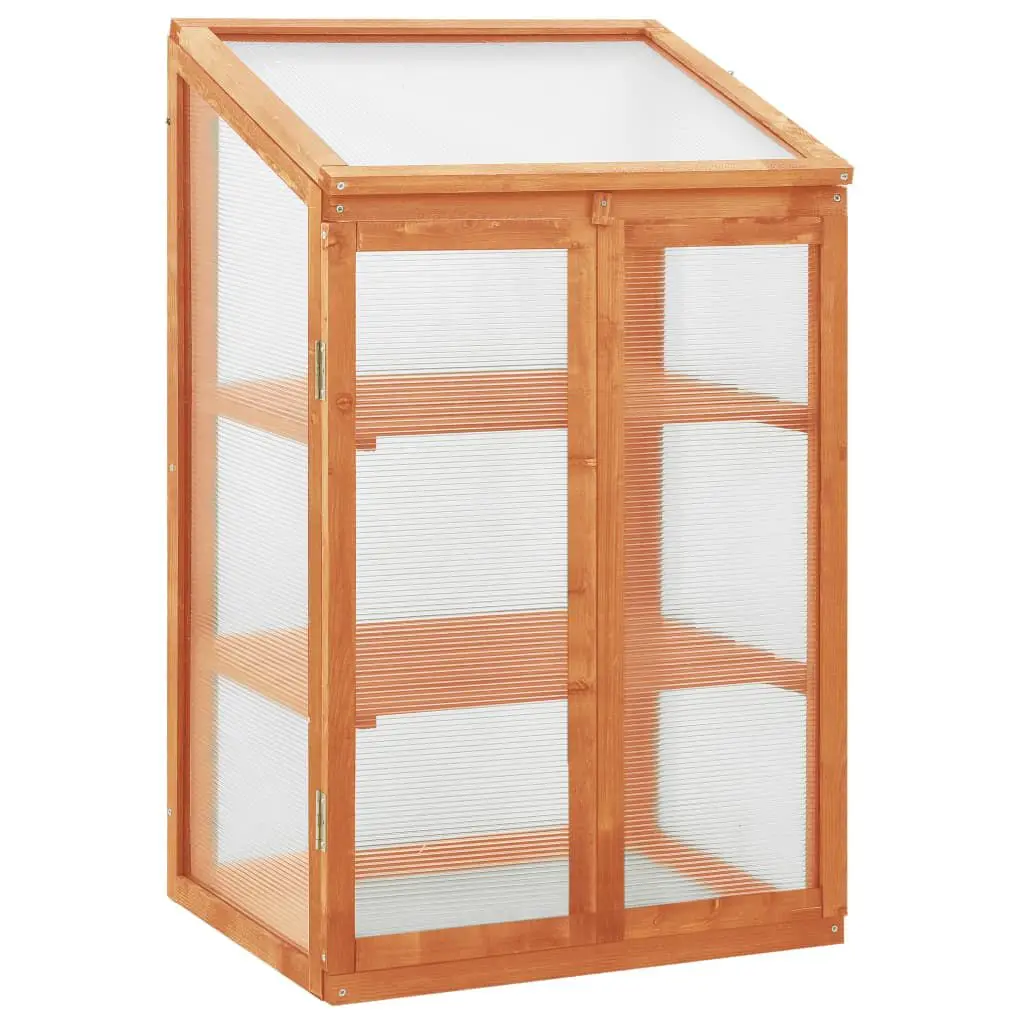 Greenhoutilize Firwood Cabinet 23.6x17.7x39.4 Inches Storage Shelf