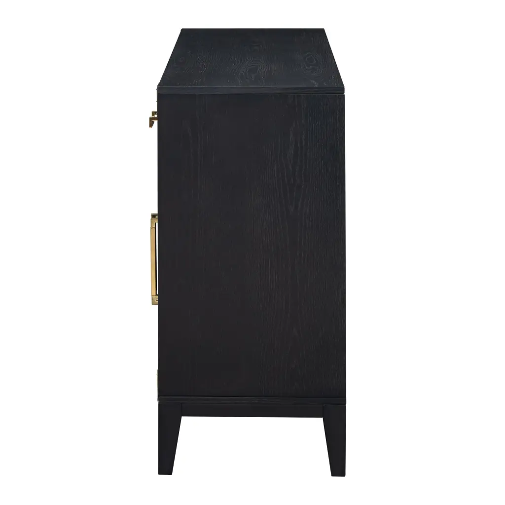 6 Drawer 2 Cabinet Retro Sideboard Extra Large Storage Space rnb