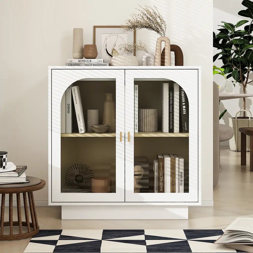 Storage Cabinet Acrylic Door Living Room, Dining Room, Study rnb