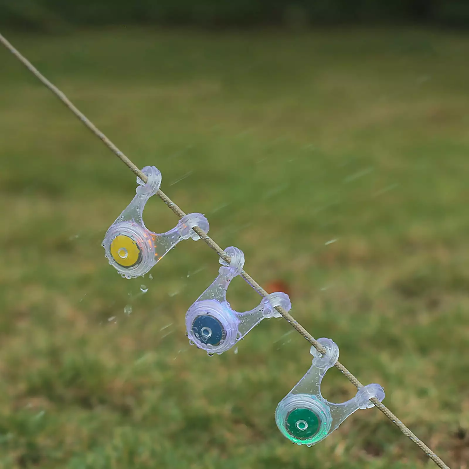 SIfdSeng Outdoor Colorful Decorative Warning Lights - Silicone Flashing Camping Tent Lights Safety and Fun One