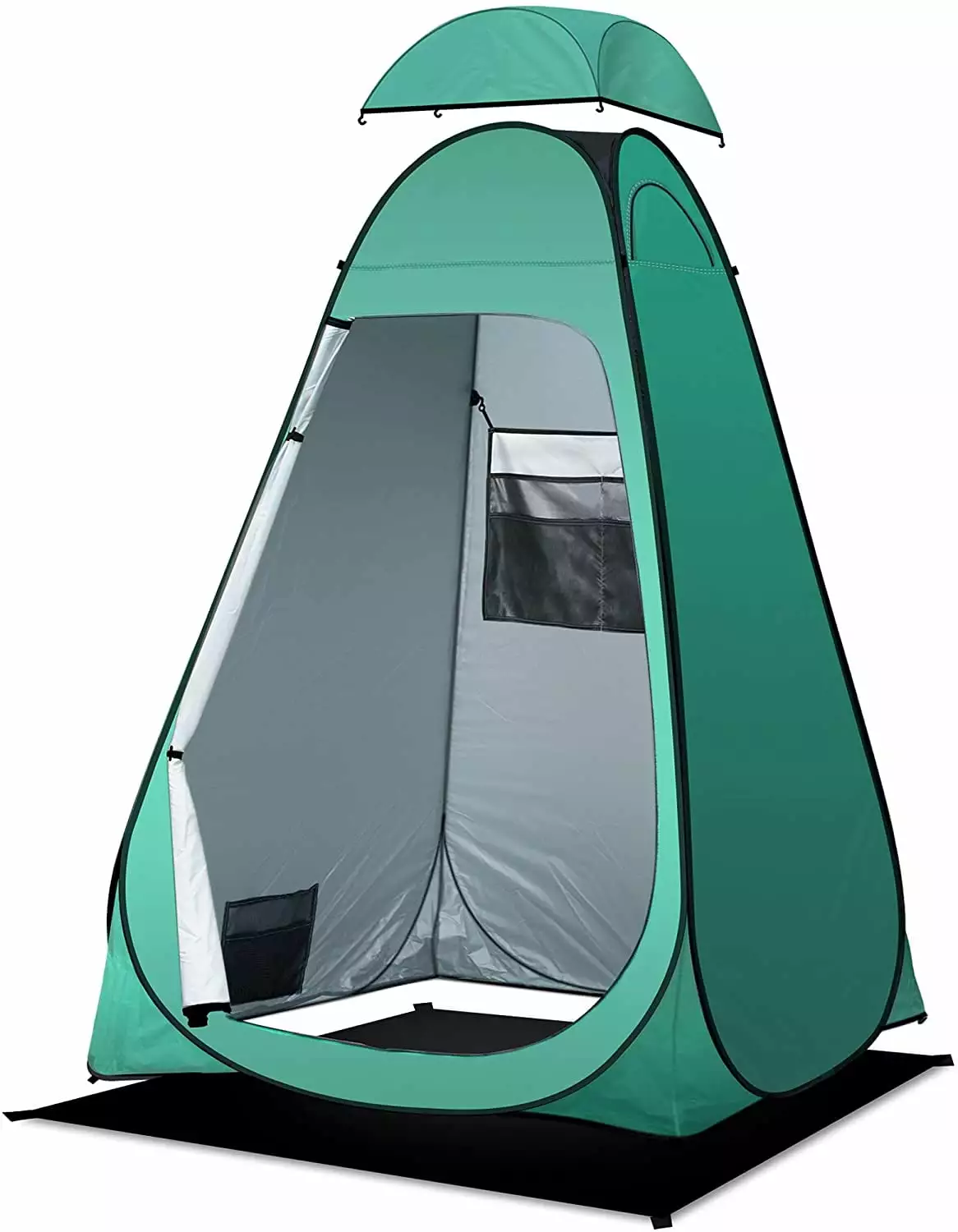 anngrowy Pop-Up Shower Tent Portable Privacy Shelter Camping Toilet Changing Room Outdoor