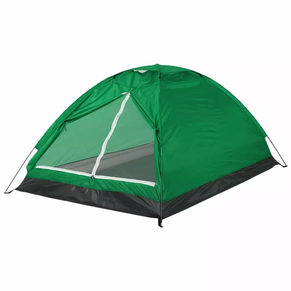 Camping Tent 2 Person Single Layer Outdoor Portable Beach Tent