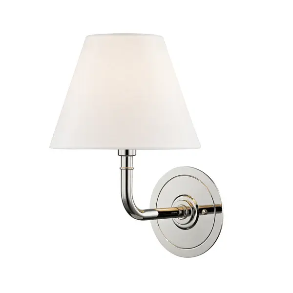 Signature No.1 1 Airy Wall Sconce - Polished Nickel