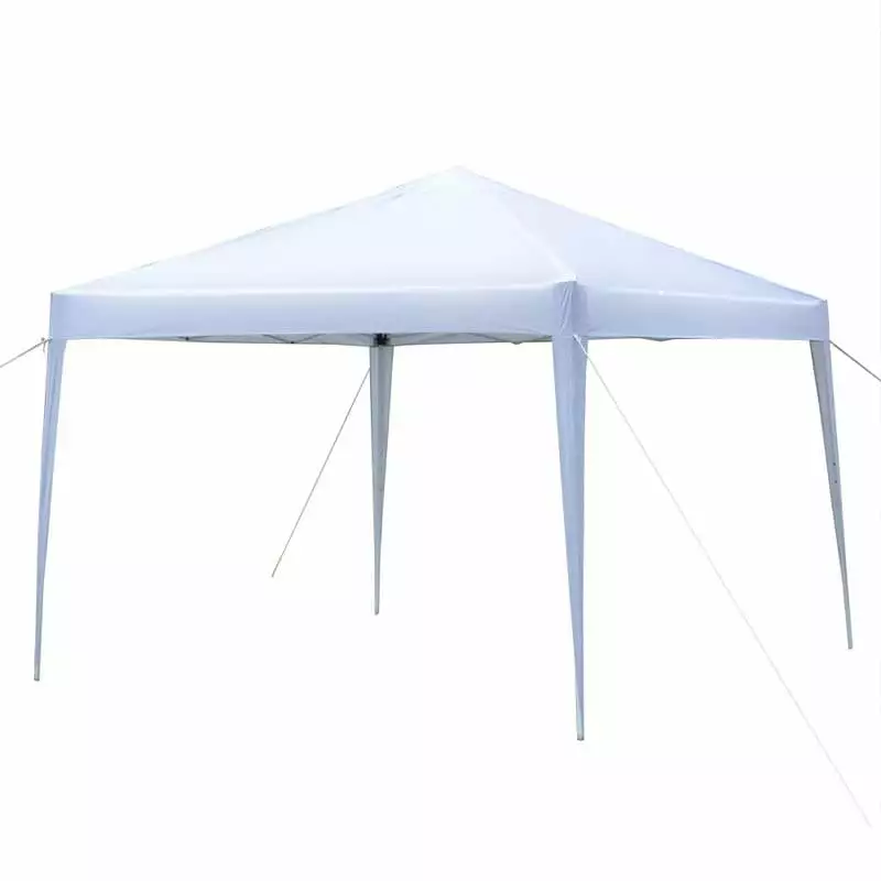 3x3m Outdoor Waterproof Right Angle Folding Tent White Camping