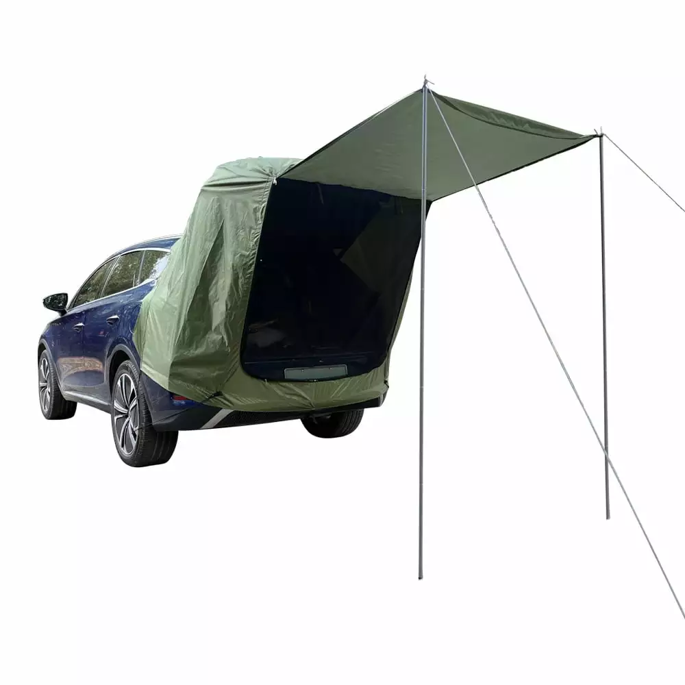 Car Picnic Tent Canopy - Rainproof Rear Tent Outdoor Camping