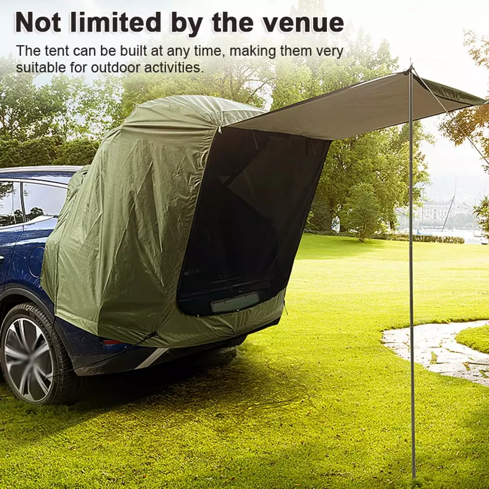 Car Rear Tent Canopy - Rainproof Picnic Tent Vehicles Siuke Buzhi Qisuo Mewmewcat