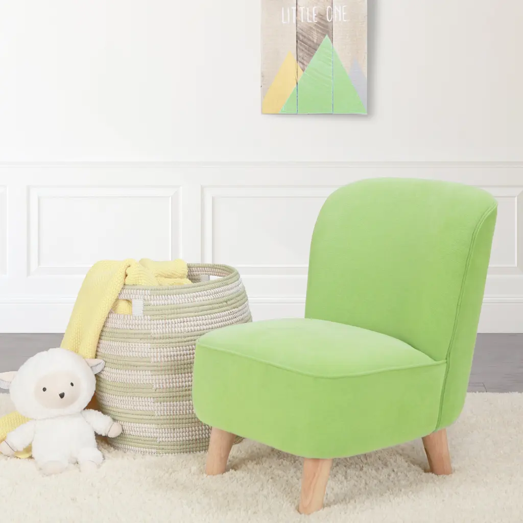 Juni Kids Chair Green Apple Green Material Children b2714