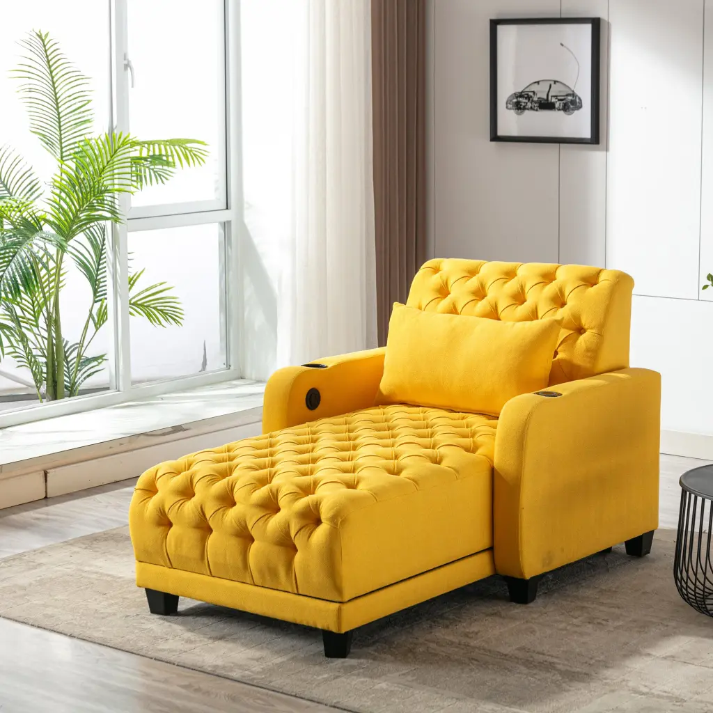 Coolmore Multifunctional Living Room Leisure Chaise Lounge coolmore w-395