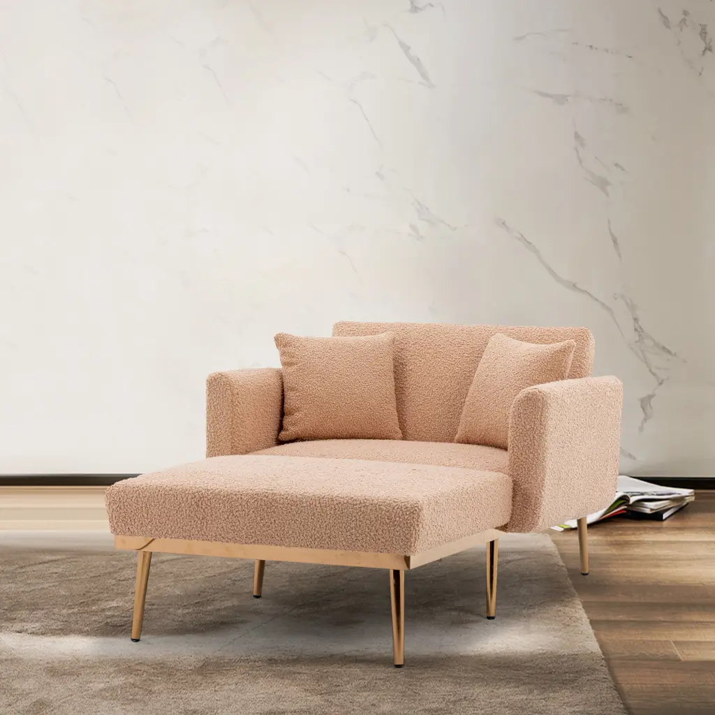 Coolmore Trendy and Timeless Style Chaise Lounge Chair - Accent Chair Living Room coolmore w-395