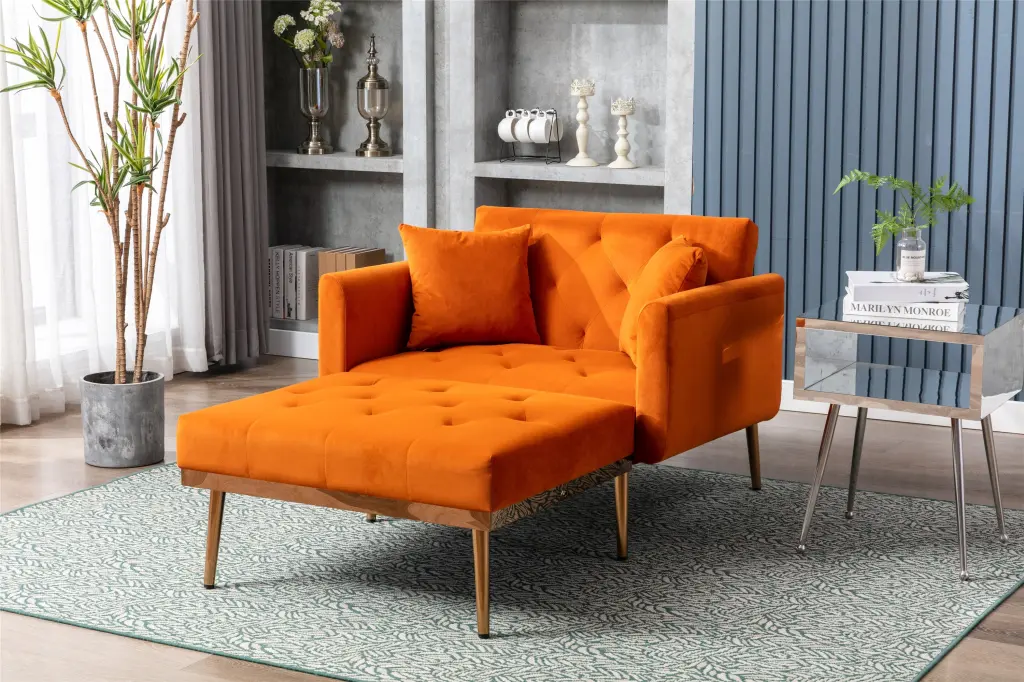 Coolmore Trendy And Timeless Style Chaise Lounge Chair, Accent Chair coolmore w-395