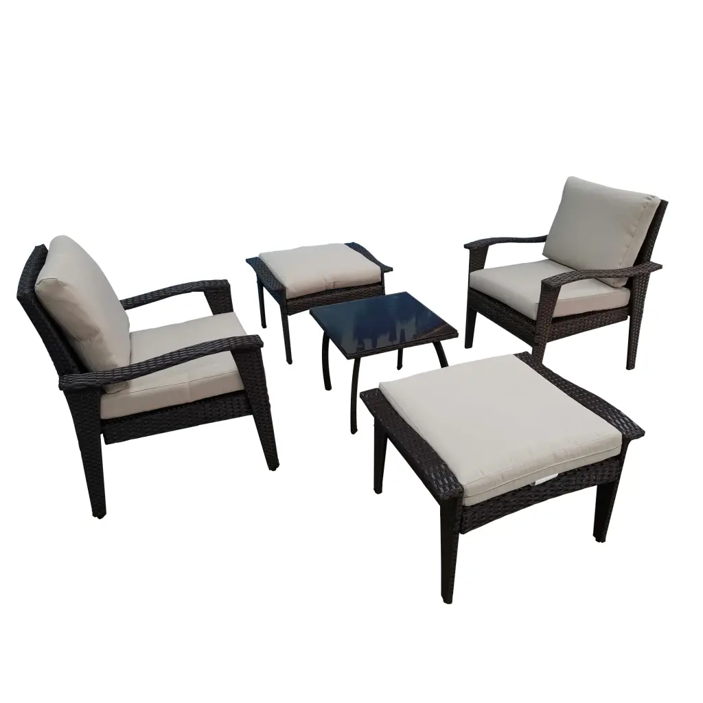 Outdoor Patio Lounge Chairs Rattan Wicker Chaise Lounges Chair Poolside w-s industry