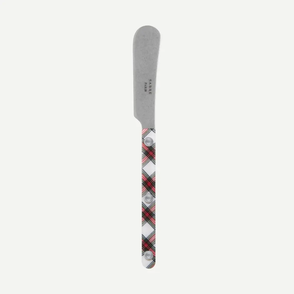 Bistro Tartan Butter Spreader - Timeless