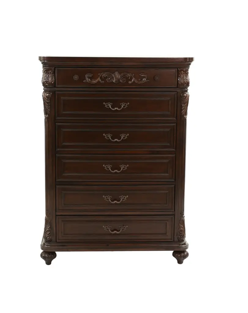 Antique Cherry Walnut Timber Chest Drawers Storage Bedroom Furniture kanepe