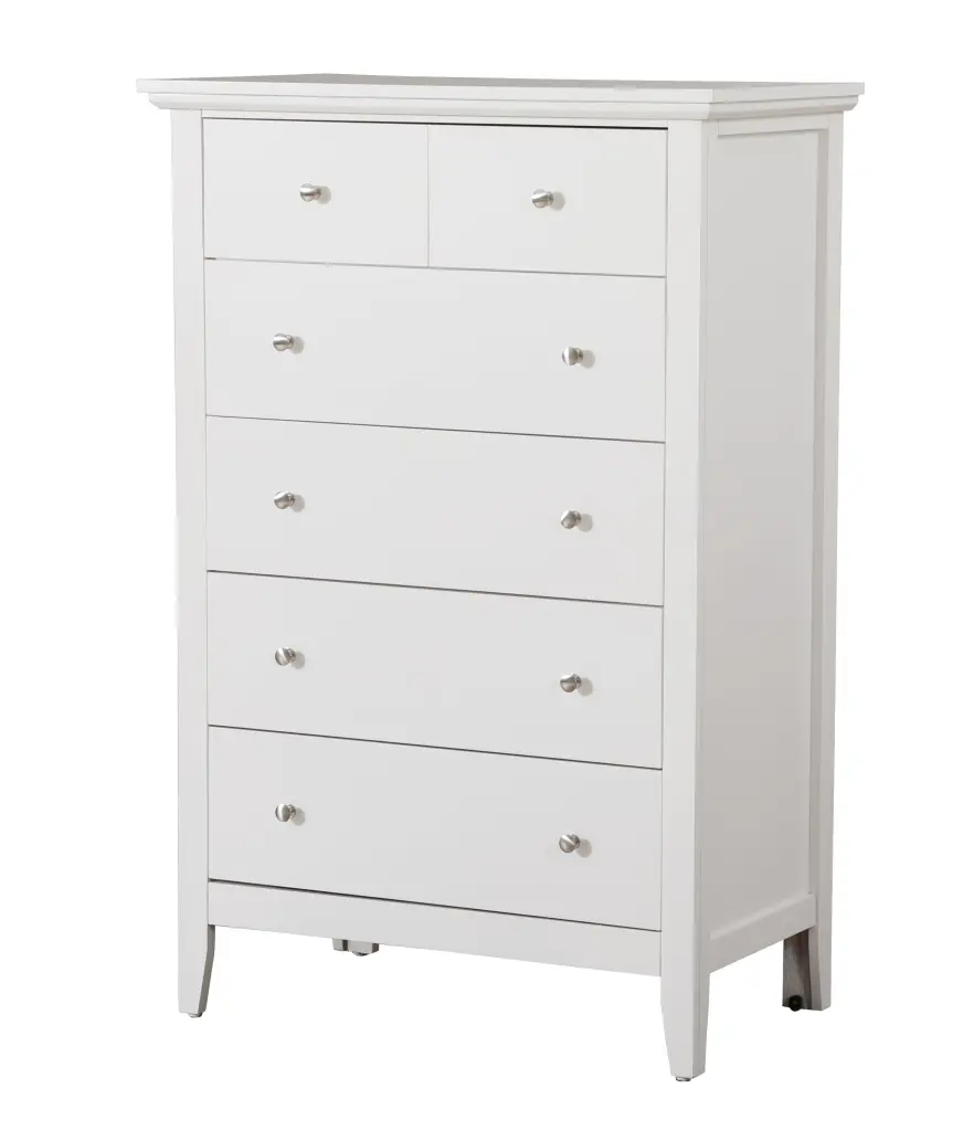 Hammond G5490 Chest - White Particle Board Storage glory furniture