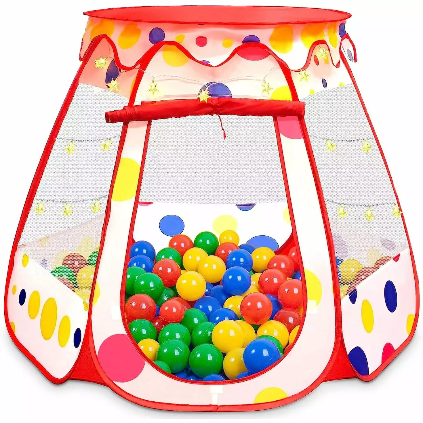Indoor and Outdoor Foldable Children's Game Tent Ages 2-4 Years 2