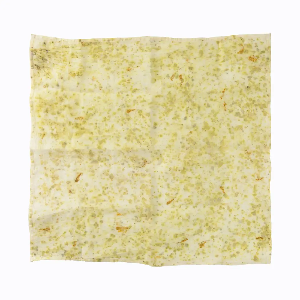 Quick-Dry Hibiscus + Marigold Cotton Voile Napkin