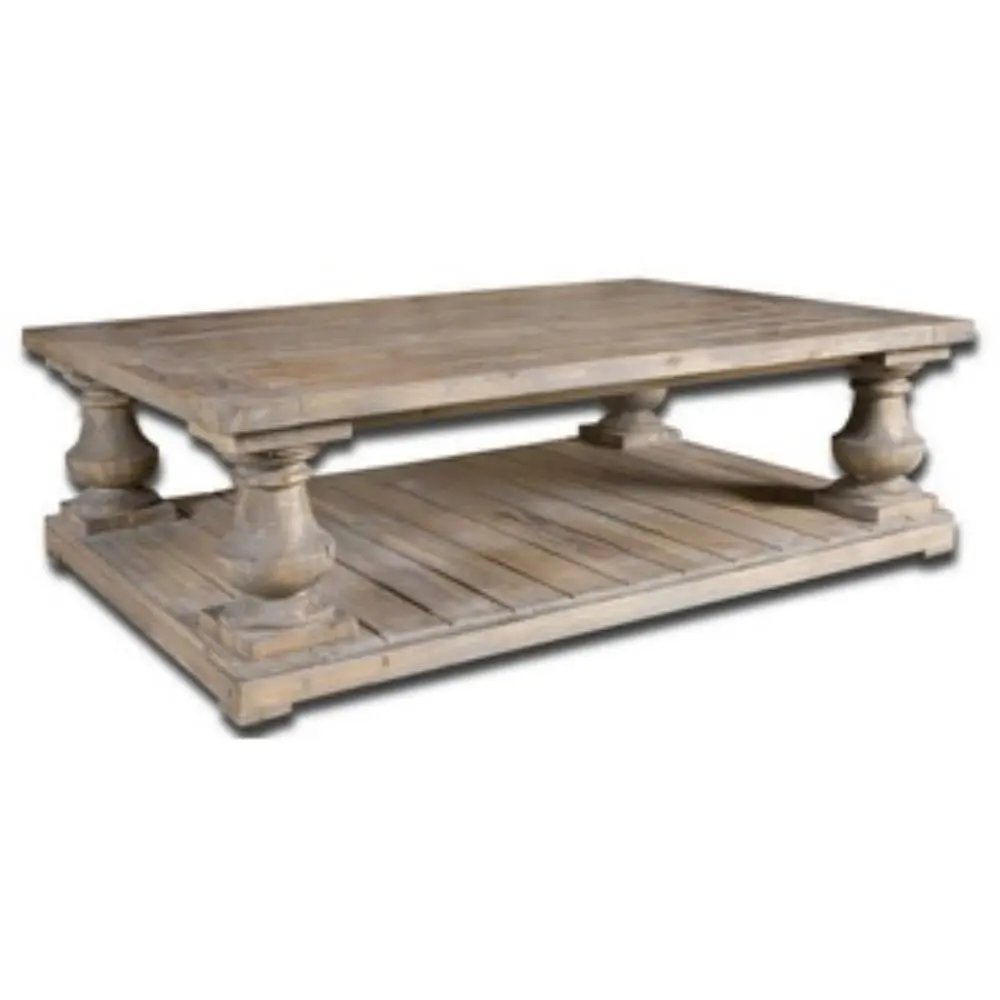 Bailey Street Home 59.85 Inch Cocktail Table Modern Design