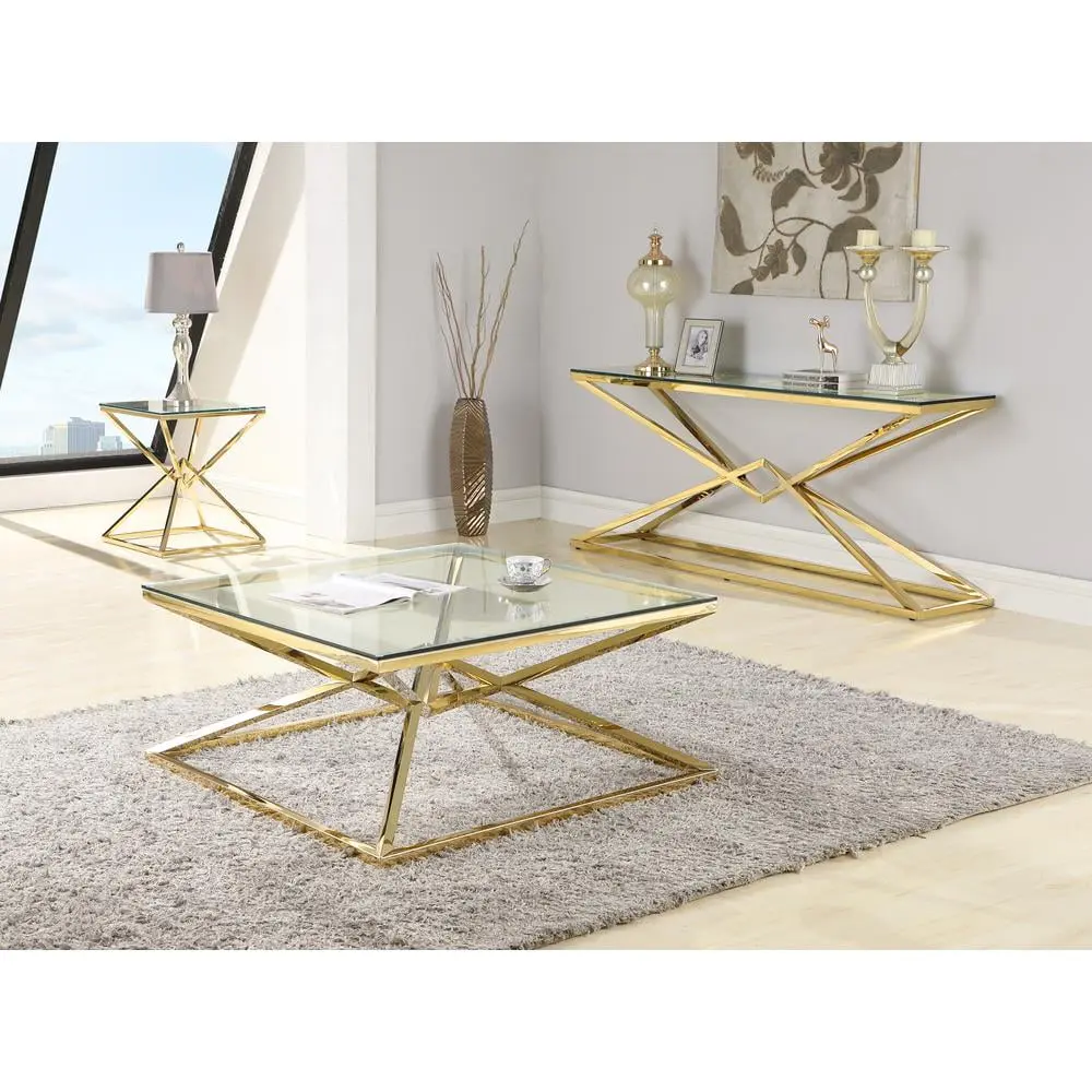 Chintaly Cocktail Table - Modern Living Room Center Table Elegant Design Chintaly Imports