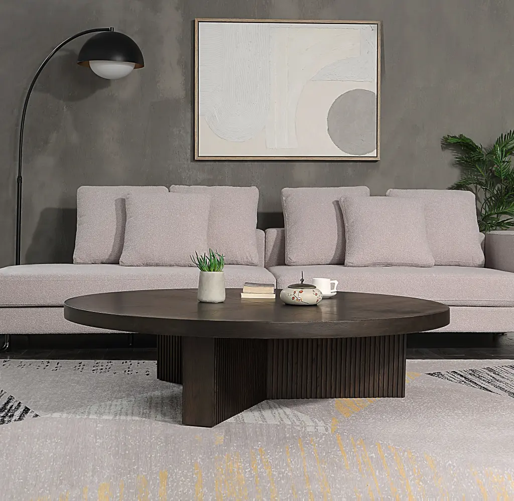 Guido Coffee Table Espresso Finish Timber Top acme onsite store