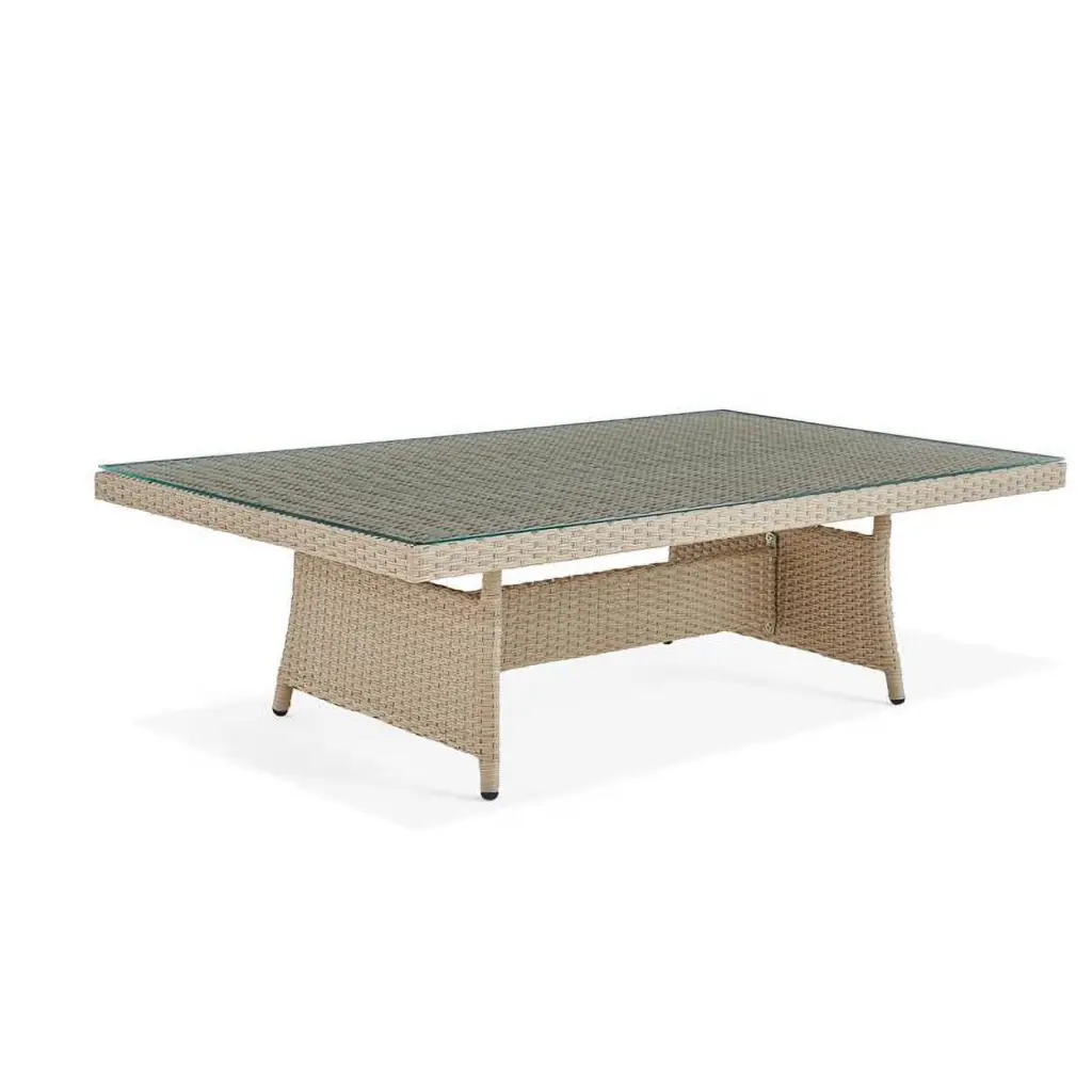 Afuera Living All-Weather Wicker Outdoor 57L Coffee Table