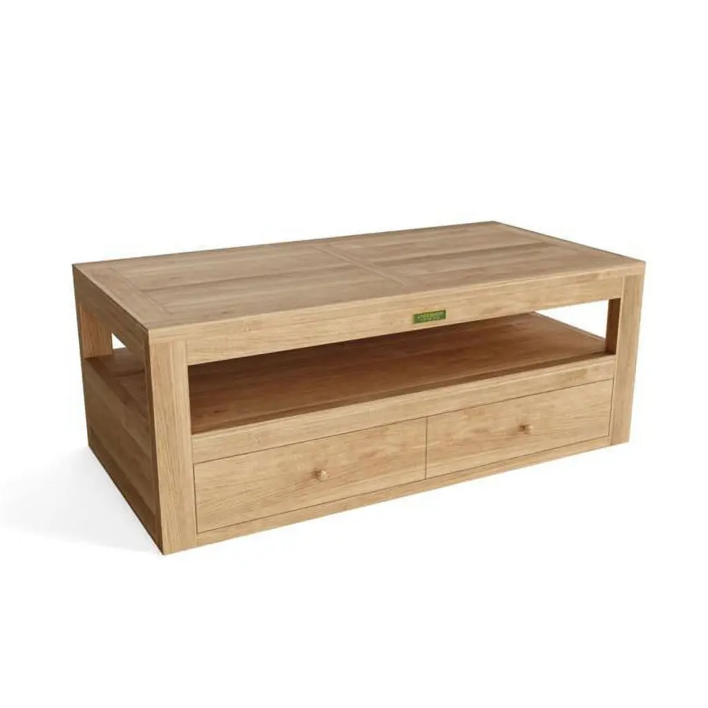 Anderson Teak 48 Inch Copacabana Coffee Table Outdoor Patio Furniture