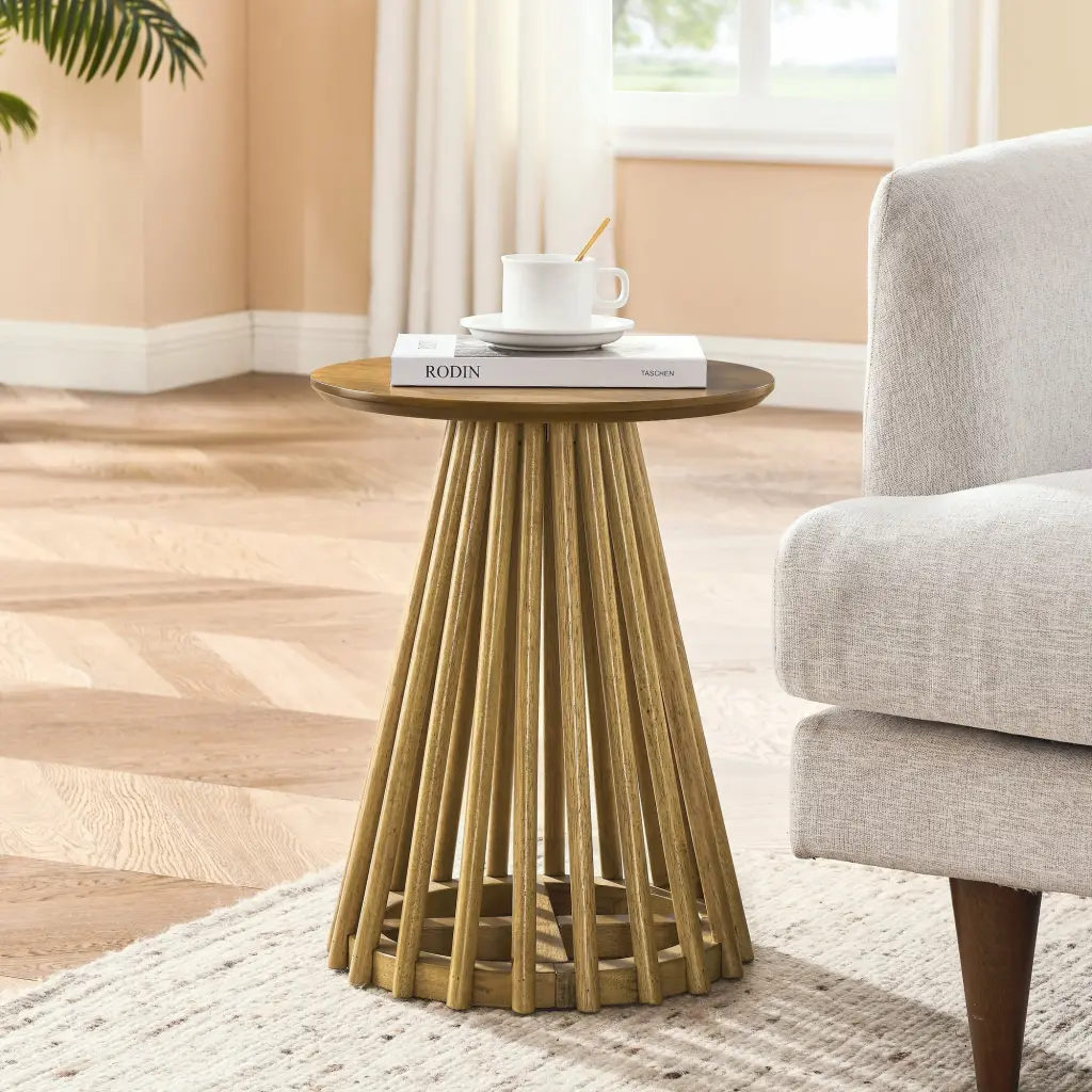 Modern Coffee Table Living Room Stylish Center Table Sleek Design chuangyuan wood industry