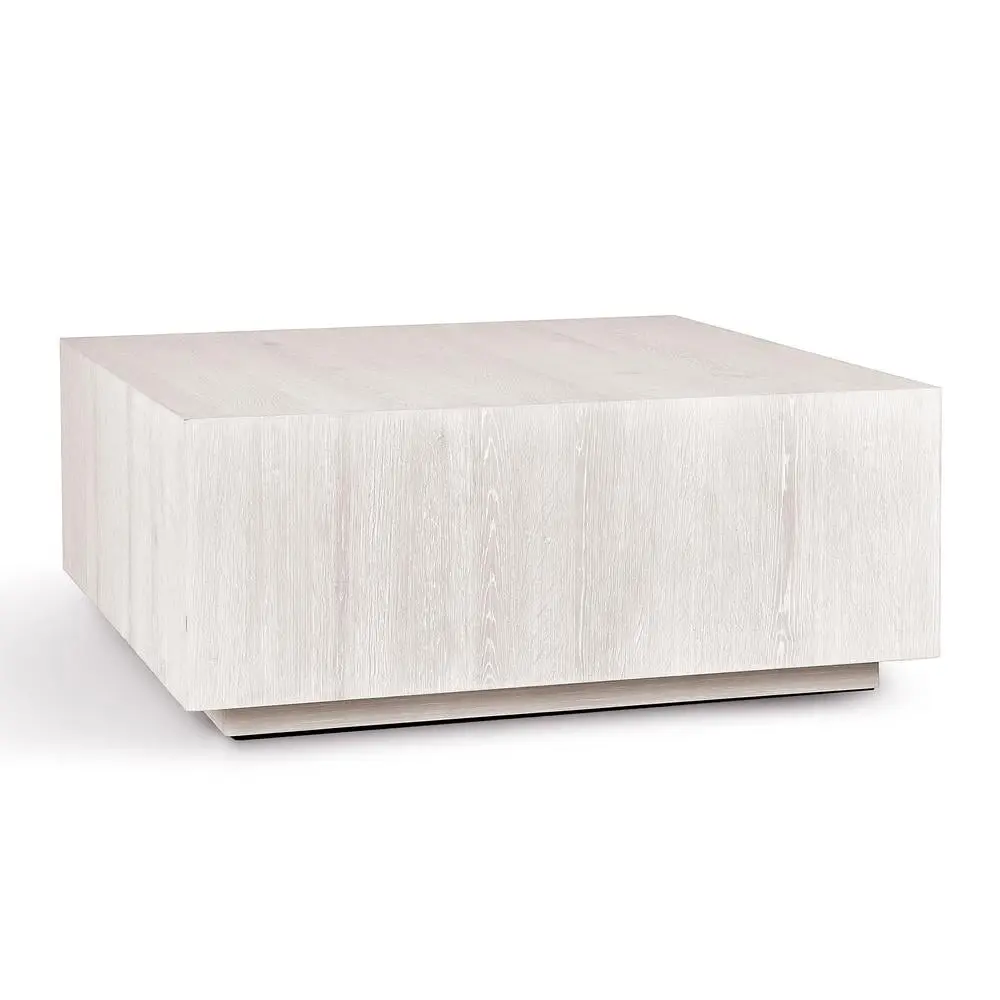 Classic Home Layne 42 Square Coffee Table White Wash