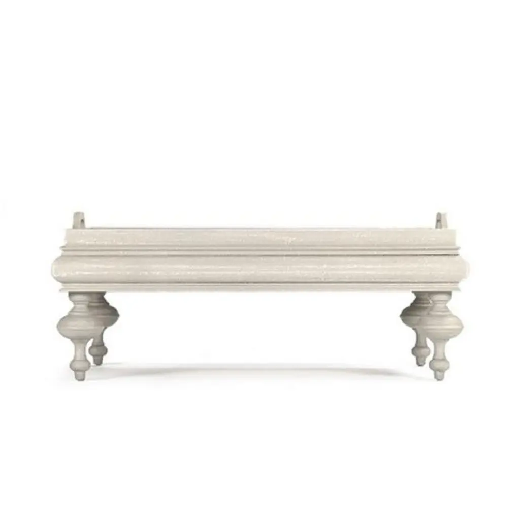 Lara Coffee Table 47.5 x 19.5 x 29.5 Inches Modern Living Room Center Table D2D Technologies