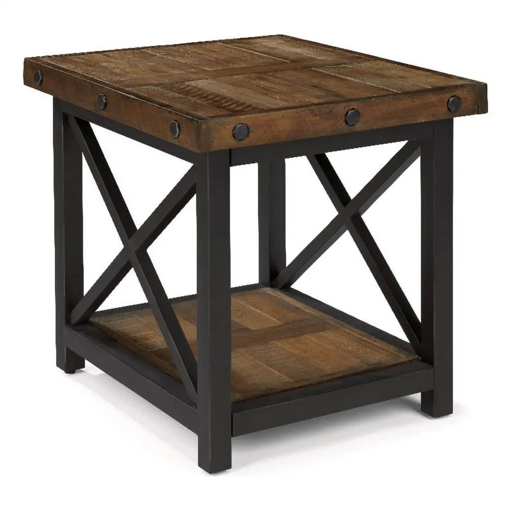 Flexsteel Rectangle Wood Coffee Accent Table Brown Finish