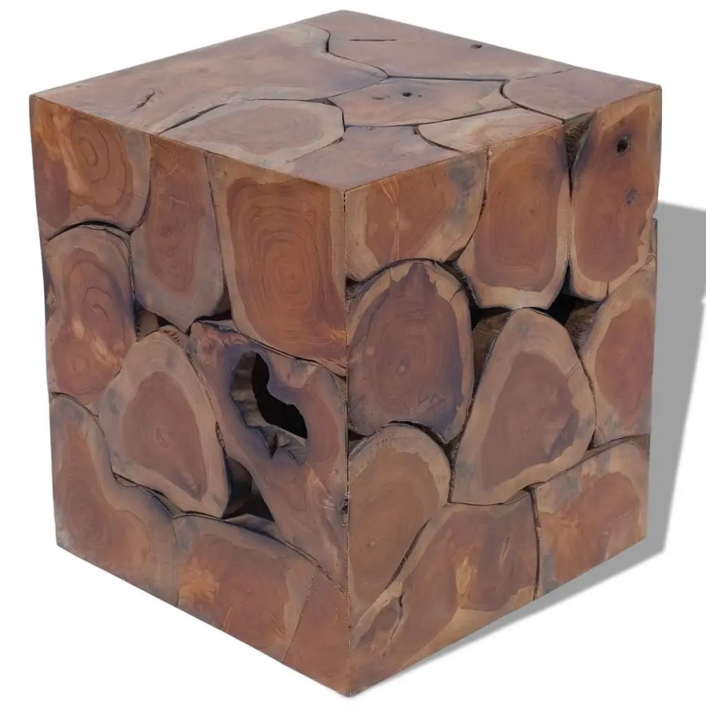 Irfora Teak Coffee Table Easy Assembly Living Room or Patio