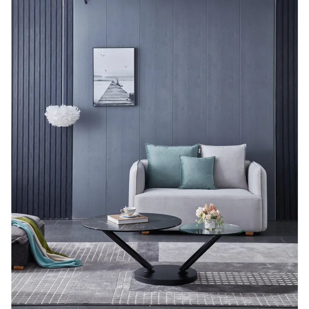 JM Furniture MC Austin Coffee Table Modern Living Room Center Table J&M Furniture