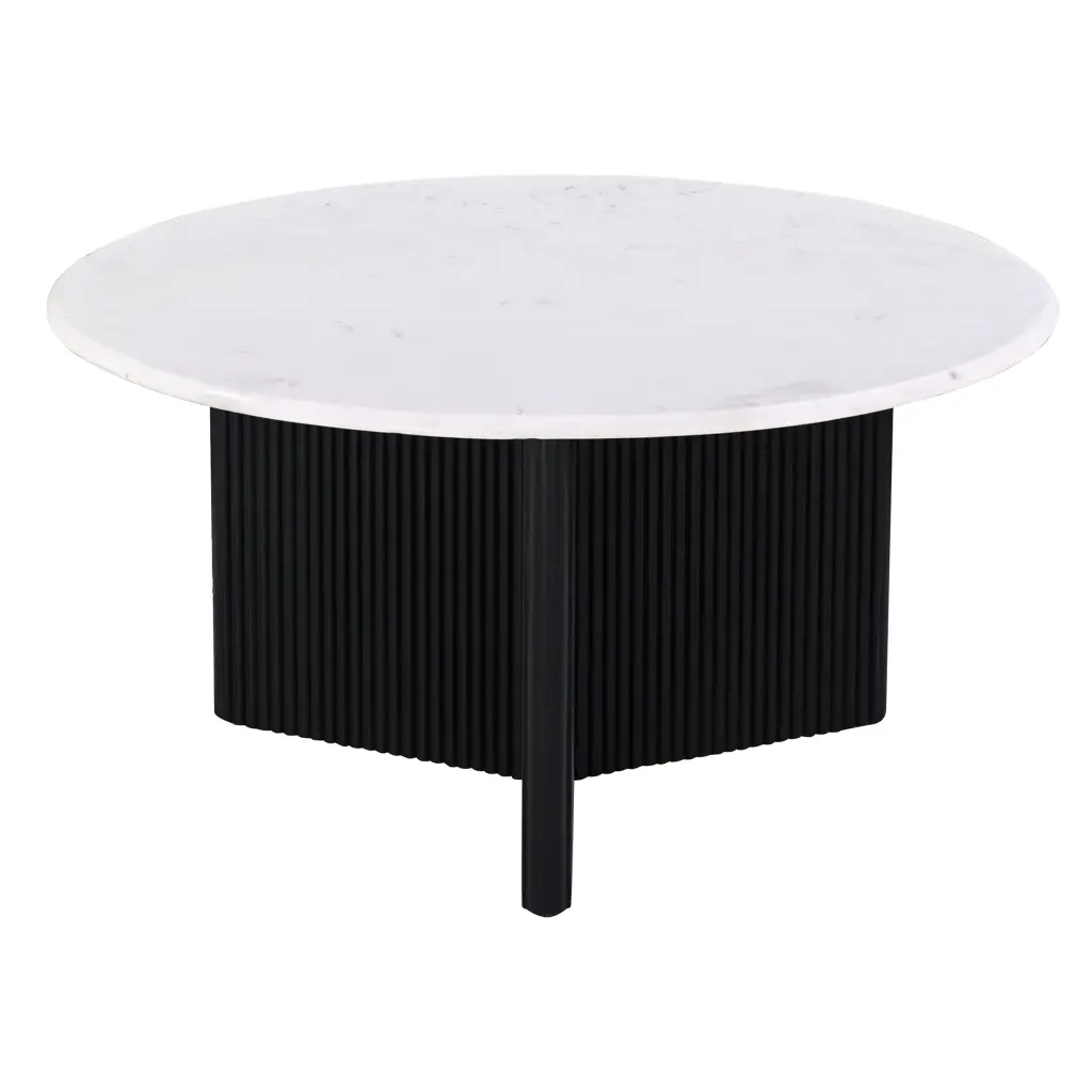 Luxurious Round Marble Topped Pedestal Coffee Table Living Room Sofa kanepe