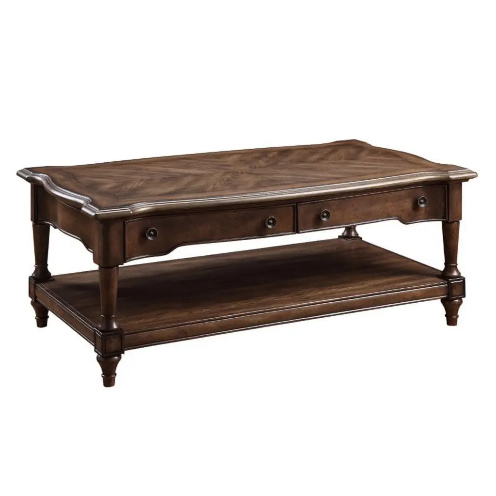 Lexicon Heath Court Wood Coffee Table Brown