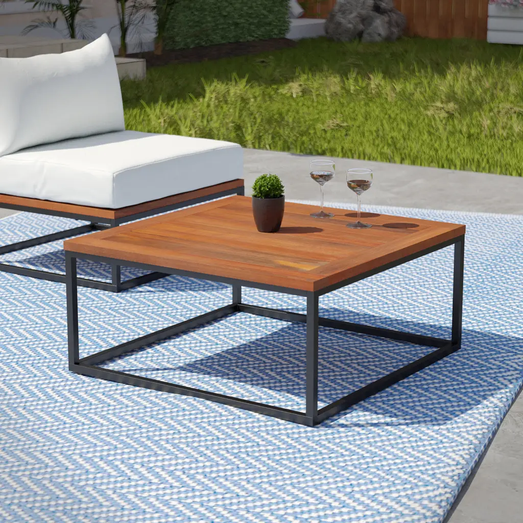 Tarklem Outdoor Coffee Table Durable and Weather Resistant Design Southern Enterprises