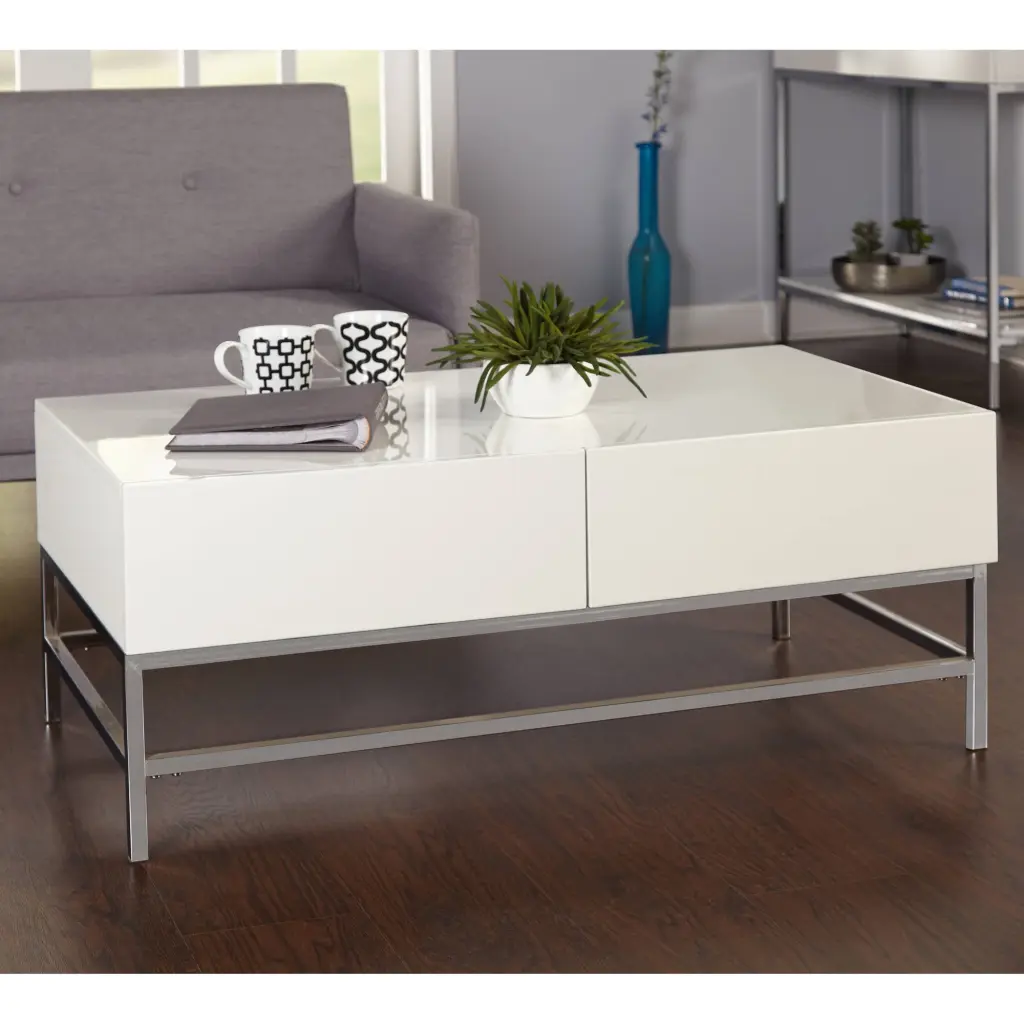 Lewis Occasional Coffee Table White TMS